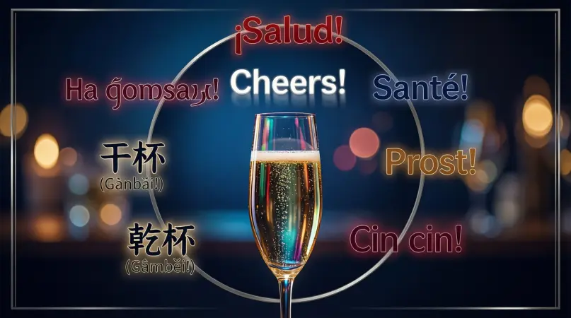 Cheers in Different Languages