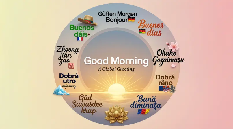 Good Morning in Different Languages