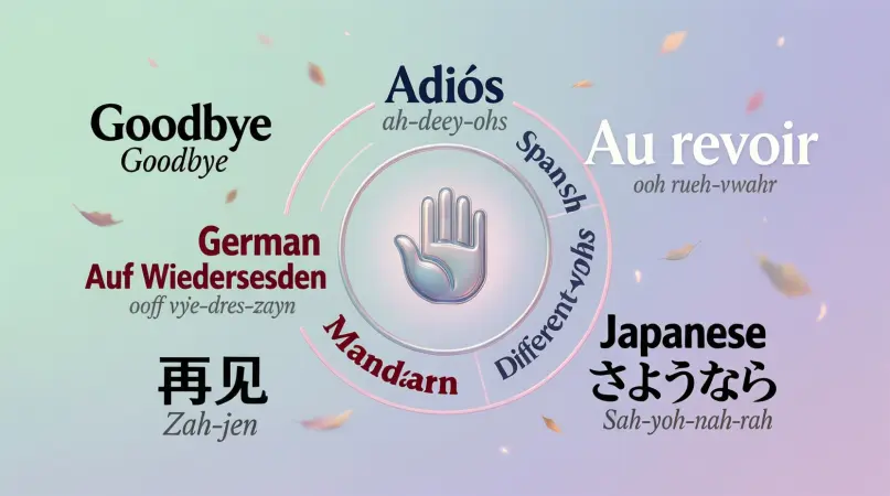 Goodbye in Different Languages