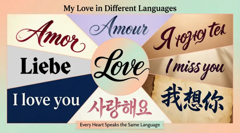 My Love in Different Languages