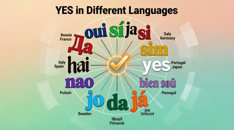 Yes in Different Languages