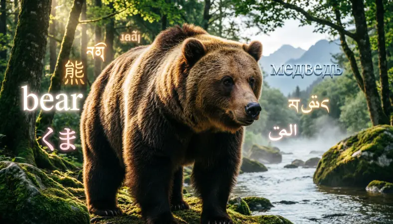 Bear in Different Languages