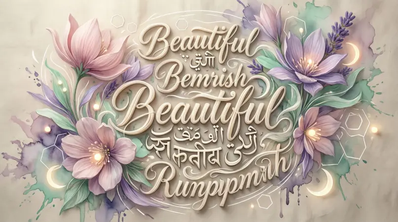 Beautiful in Different Languages