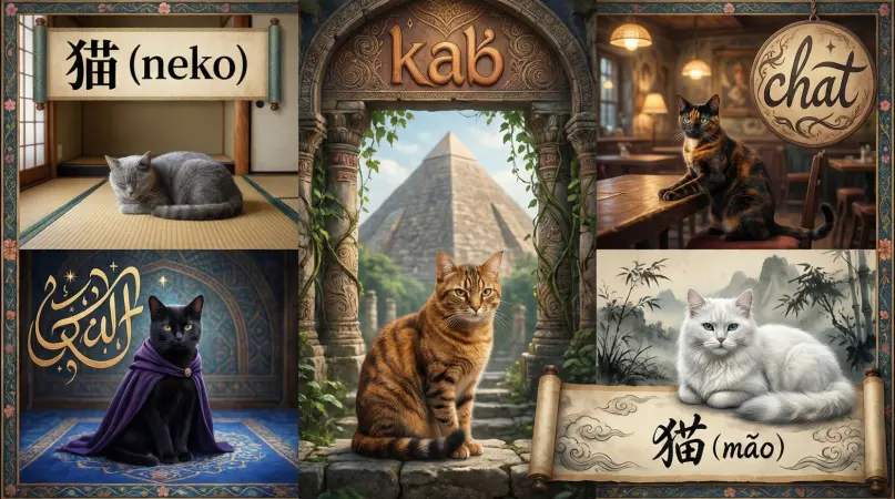 Cat in Different Languages