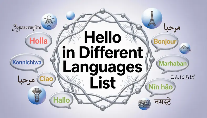 Hello in Different Languages List