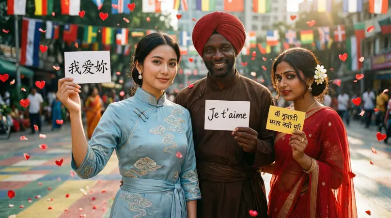 I Love You in Different Languages