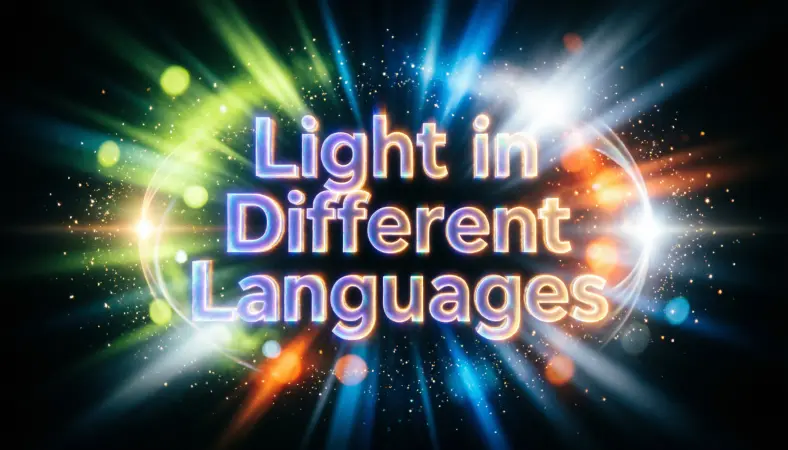 Light in Different Languages